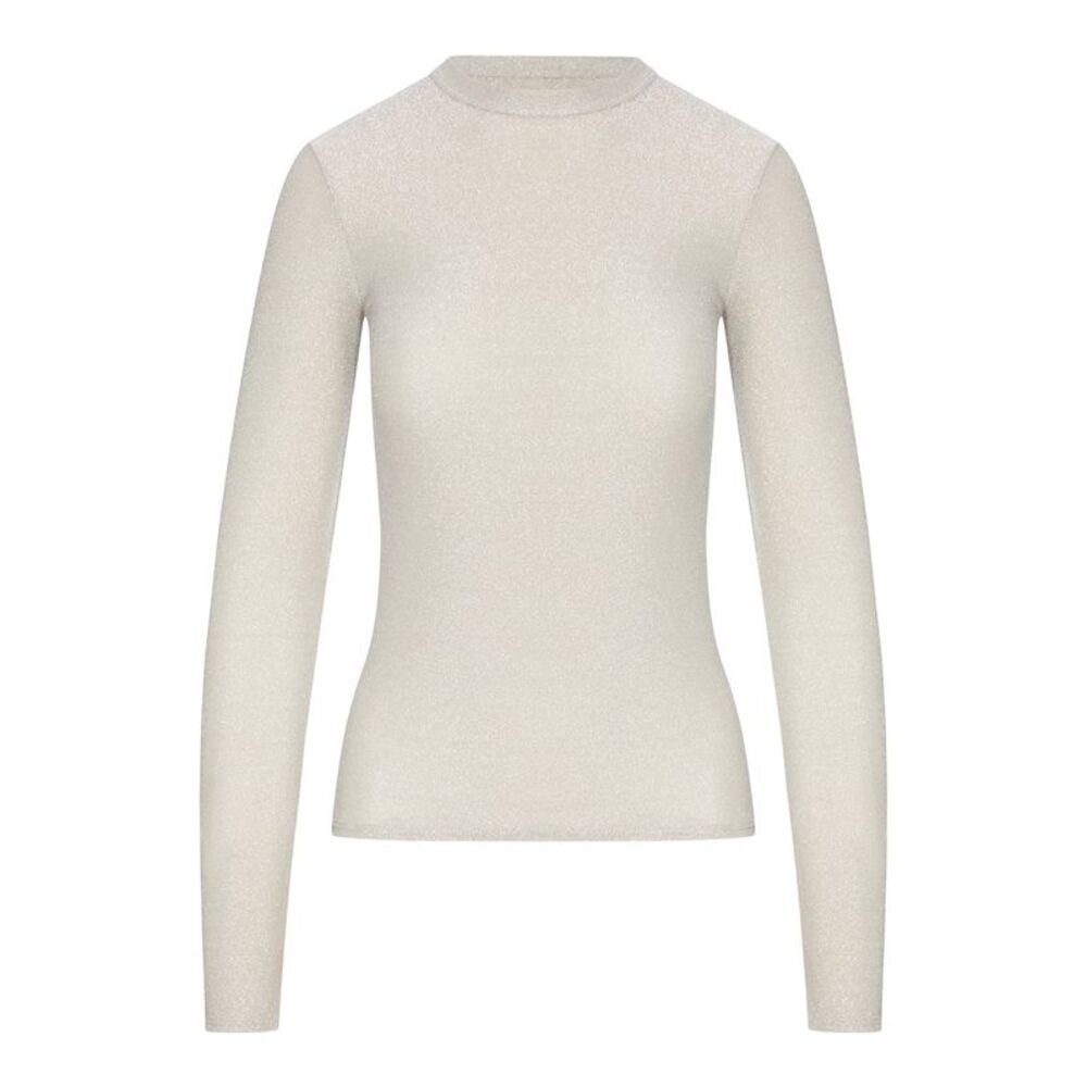 Forte Forte Women Lurex Long-Sleeve T-Shirt